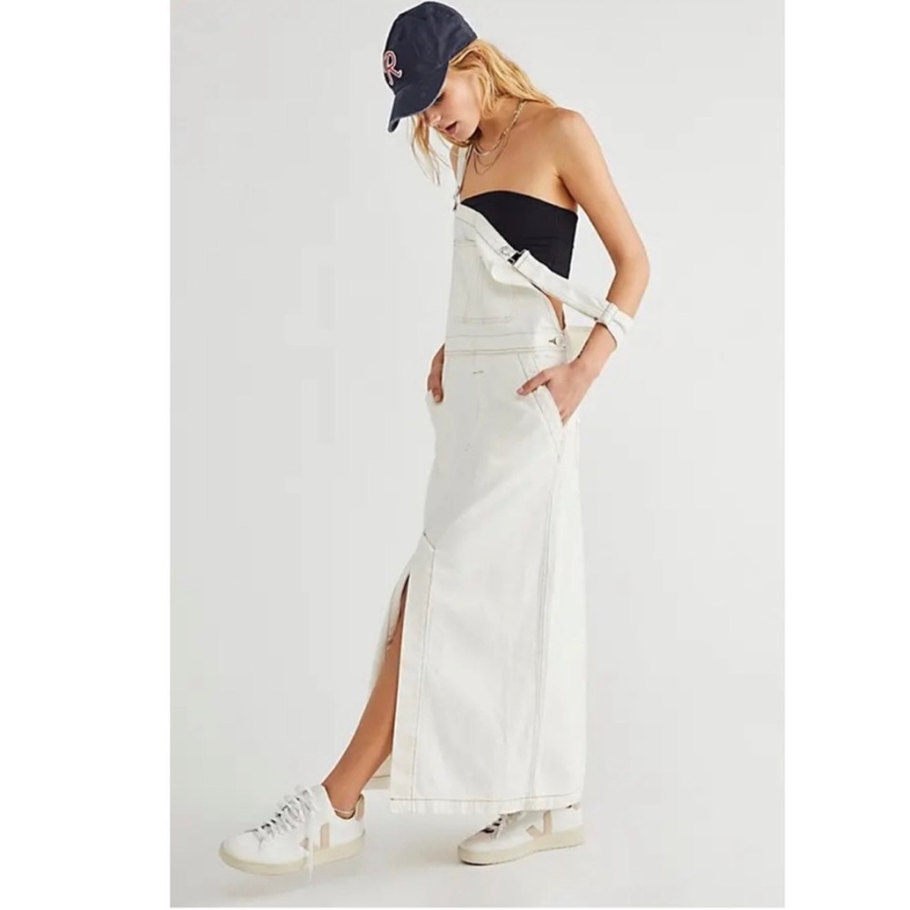 Free People Ecru Holly Skirtall